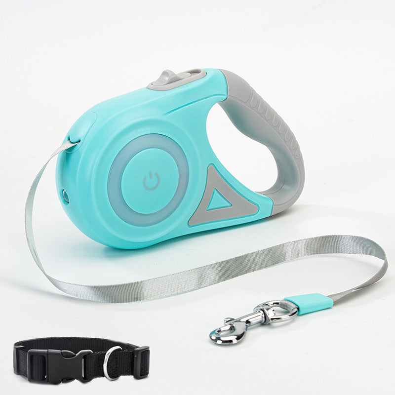 SmartLeash™  Retractable Leash With LED Flashlight For Pets