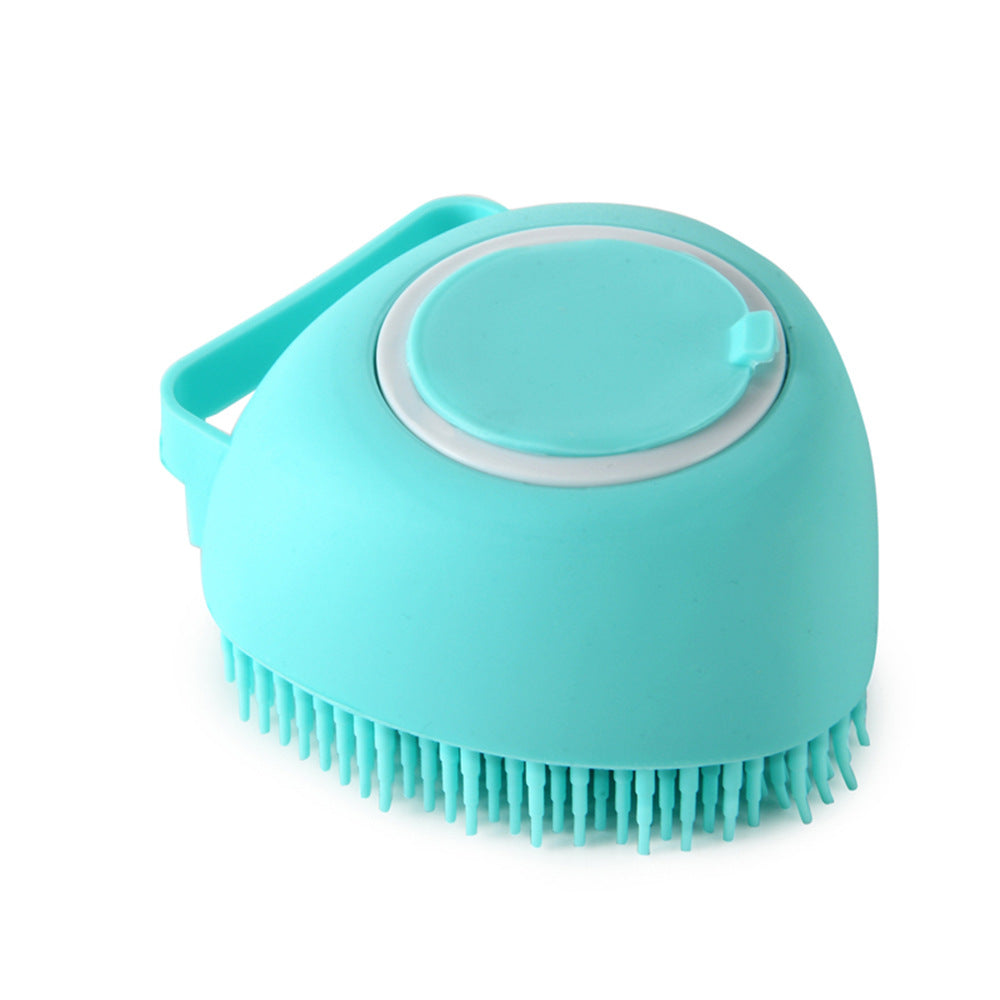 BathTime™  Silicone Bath Brush With Soap Dispenser