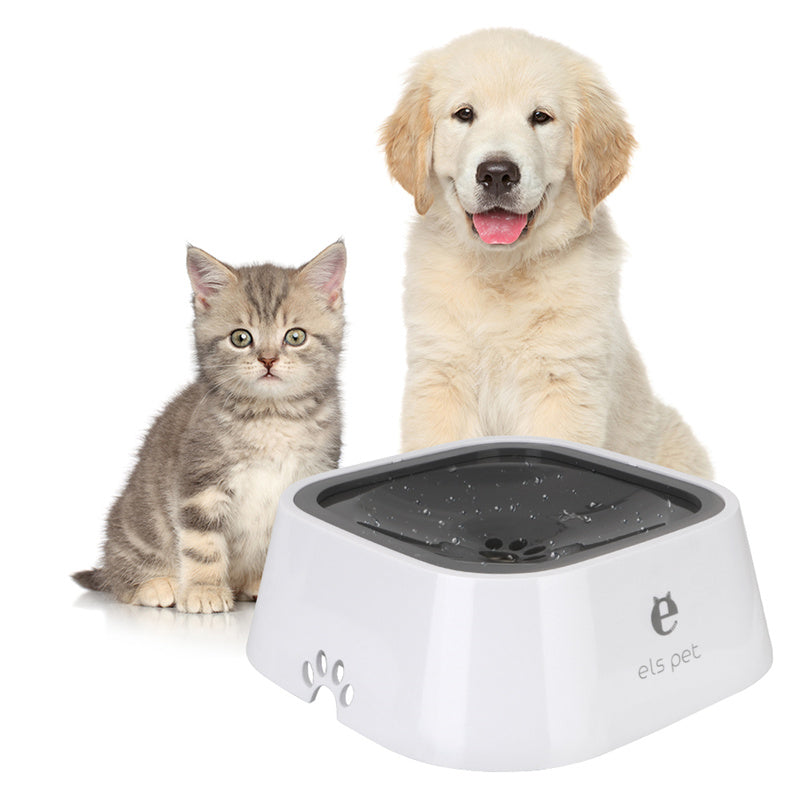 ElsPets™   Smart Anti-Overflow Water Bowl For Pets