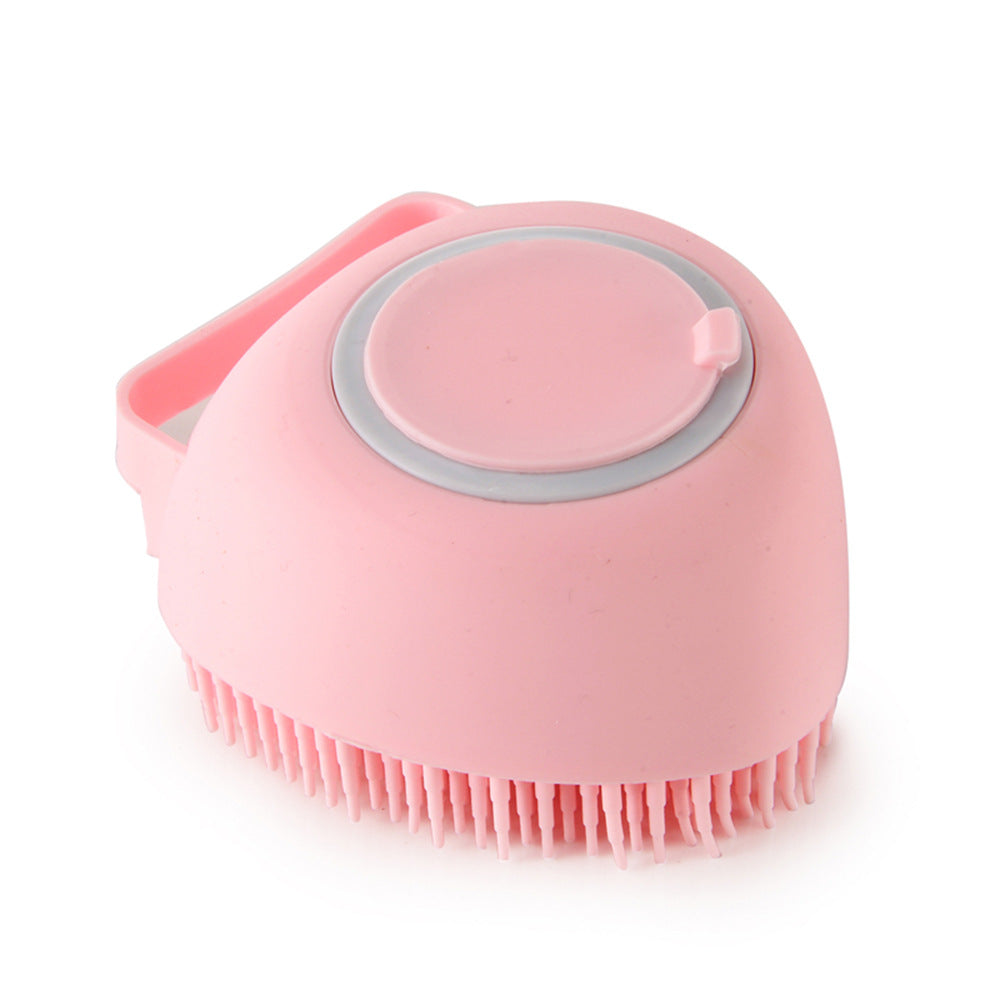 BathTime™  Silicone Bath Brush With Soap Dispenser