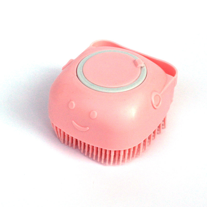 BathTime™  Silicone Bath Brush With Soap Dispenser