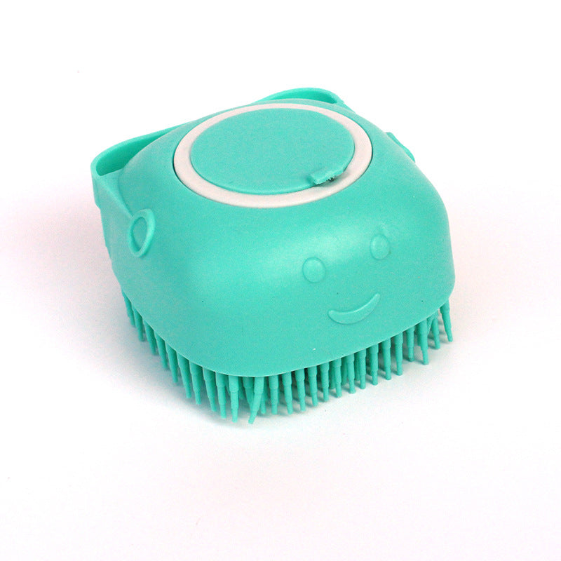 BathTime™  Silicone Bath Brush With Soap Dispenser