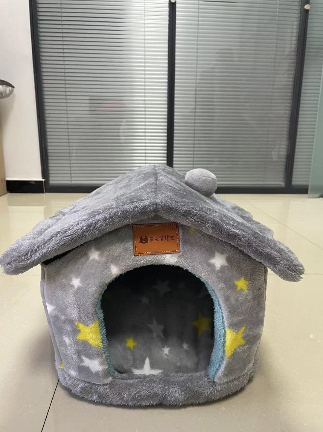 StarRoof™  Warm Foldable Plushy Pet House