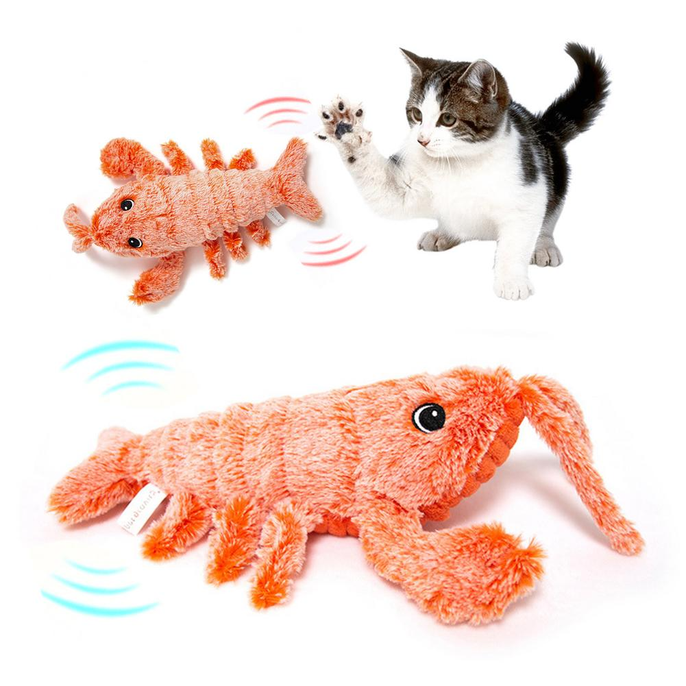 SeaLife™   Electric Jumping Shrimp Stimulation Toy For Pets